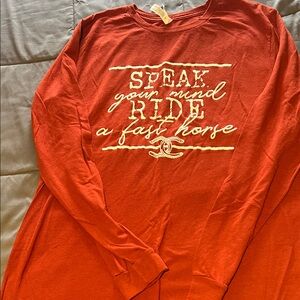 Bella Canvas Triblend Red Tee